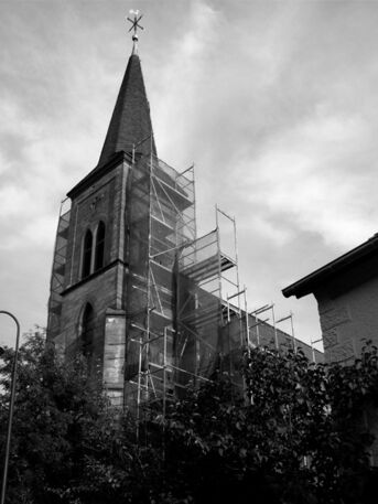 Sanierung der evangelischen Kirche